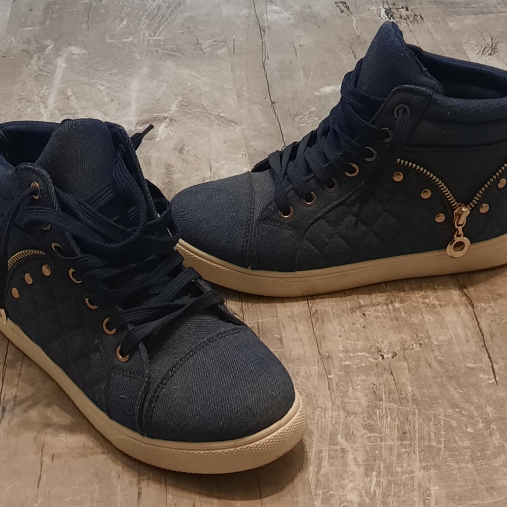 Women's Jean Sneakers
